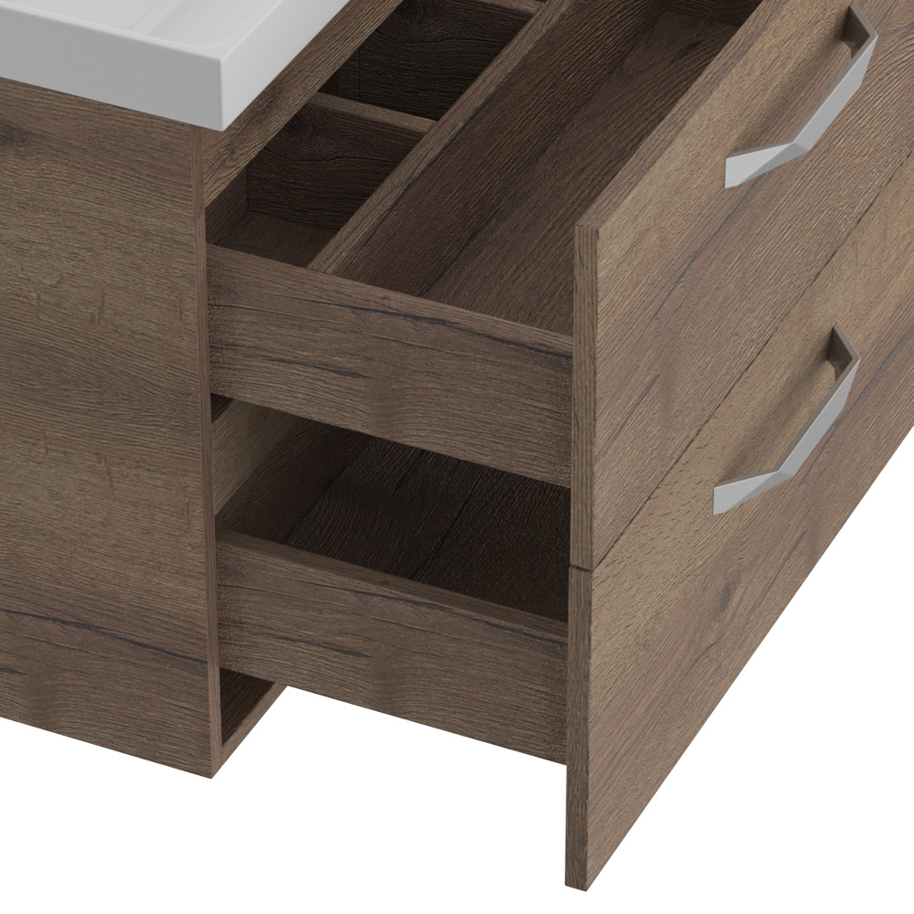 Тумба с раковиной BelBagno AURORA-600-2C-SO-RT