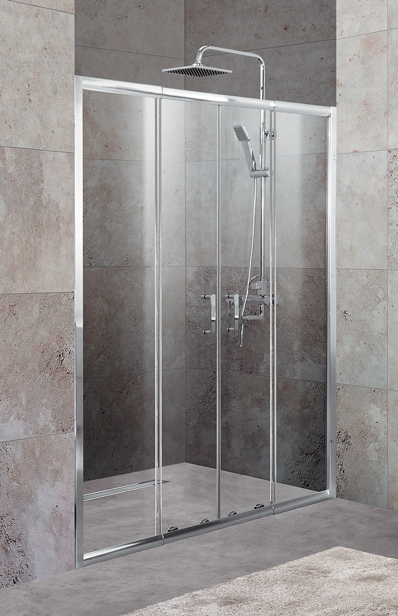 купить Дверь в проём BelBagno UNIQUE-BF-2-150/180-C-Cr 