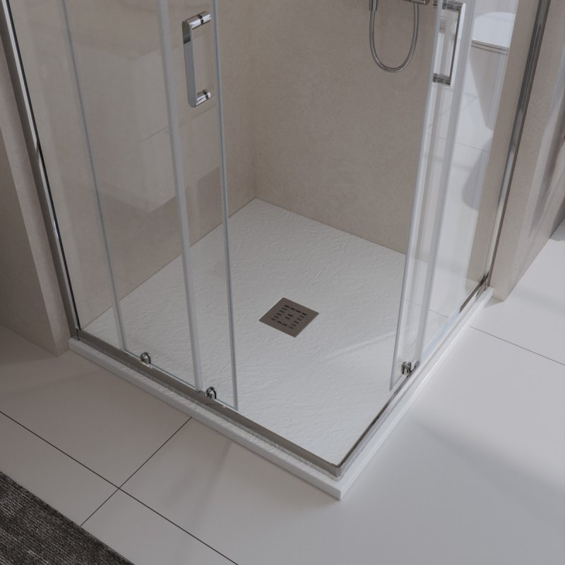 купить Поддон из искусственного мрамора Belbagno TRAY-MR-UNO-A-90-35-W-CR 