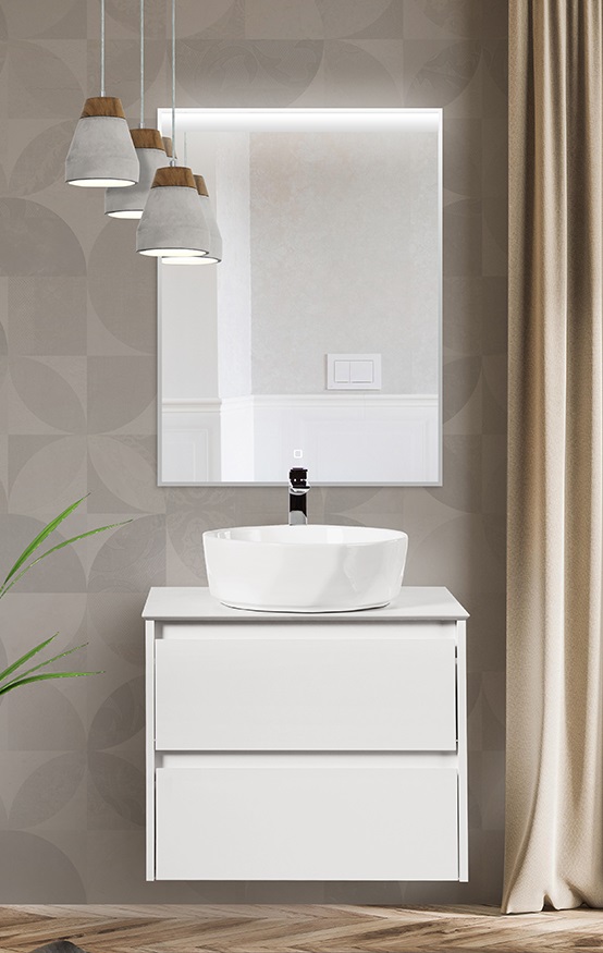 Тумба подвесная под столешницу BelBagno KRAFT-600-2C-SO-BO
