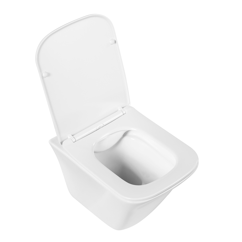Унитаз безободковый подвесной BelBagno MARMI BB052CHR