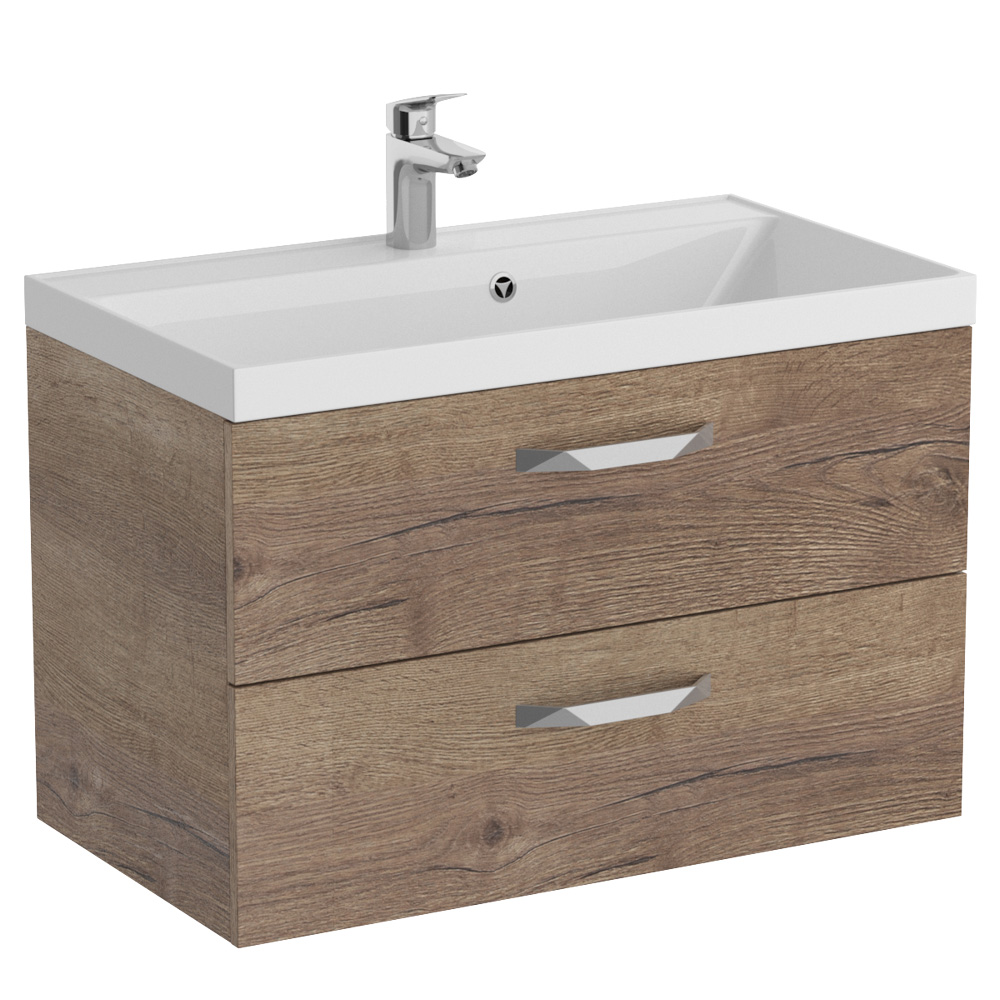 Тумба с раковиной BelBagno AURORA-800-2C-SO-RT