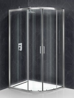 Душевой уголок BelBagno UNO-195-RH-2-120/80-C-Cr