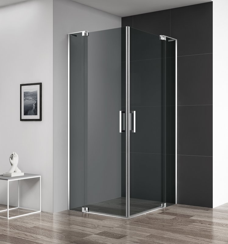 купить Душевой уголок Cezares SLIDER-A-2-100/110-GRIGIO-Cr 