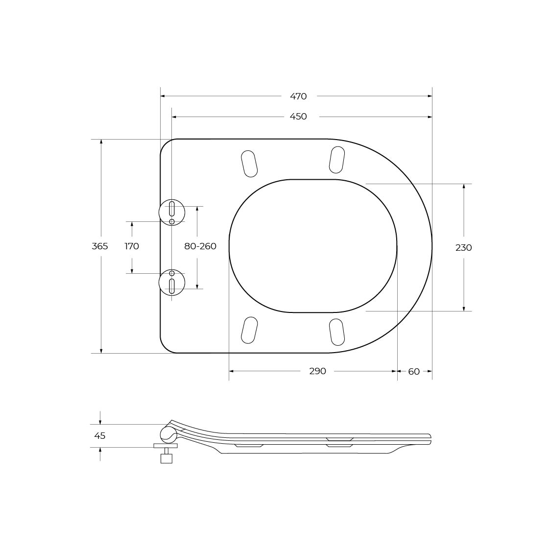 Унитаз подвесной Cezares MOLVENO CZR-2468-TH-R с сиденьем BelBagno BB2011SC