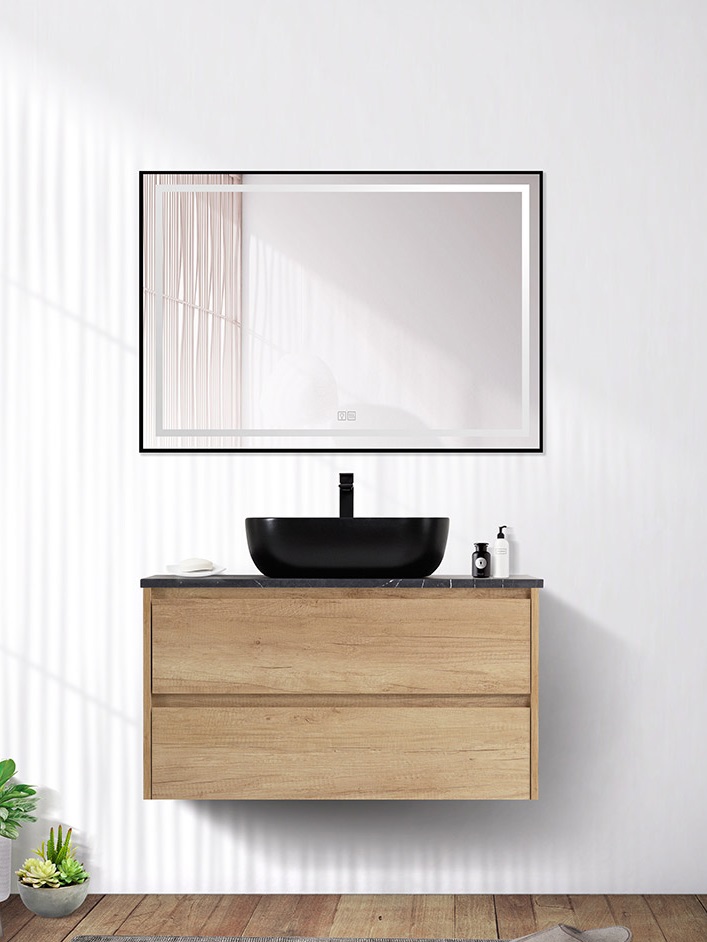 Тумба подвесная под столешницу BelBagno KRAFT-800-2C-SO-RNN