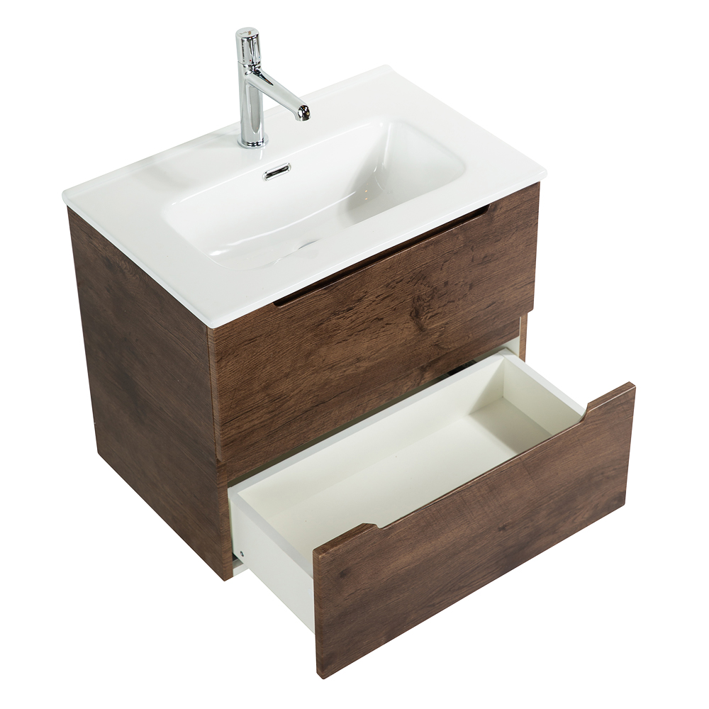 Тумба подвесная с раковиной BelBagno ETNA39-500/390-2C-SO-RW-P+BB500/390ETL