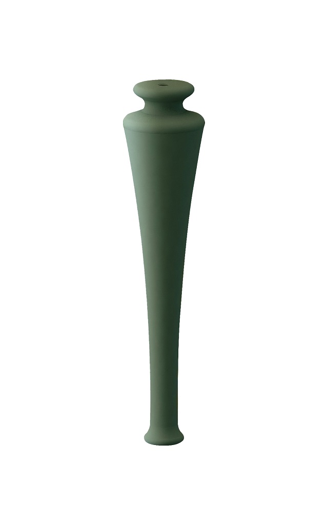 Ножки для мебели комплект 2 штуки Cezares TIFFANY 40418 Verde opaco
