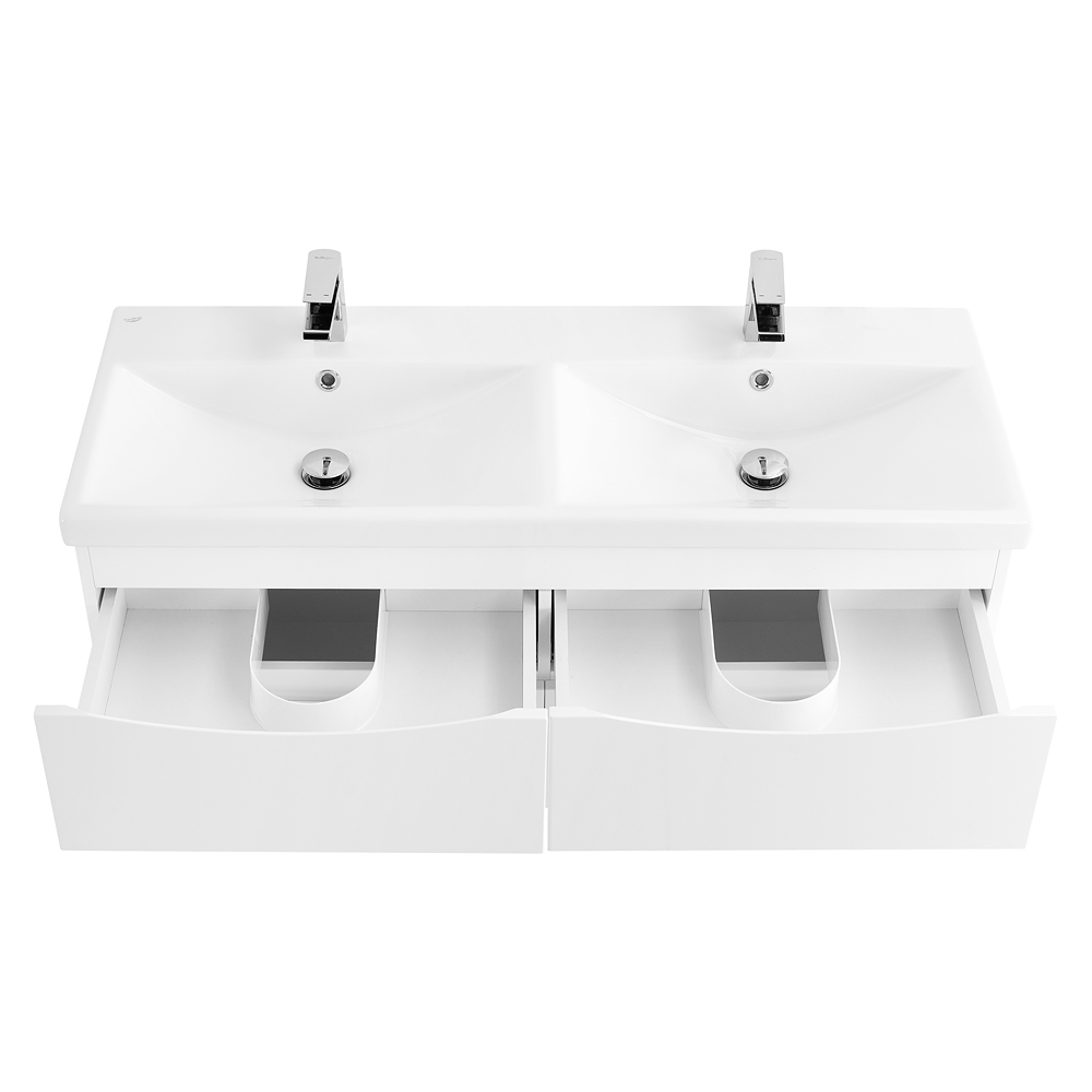 Тумба подвесная с раковиной BelBagno MARINO-CER-1200-4C-SO-2-BL-P
