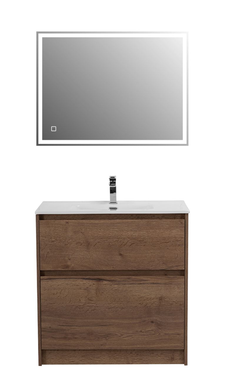 Тумба напольная с раковиной BelBagno KRAFT39-700/390-2C-PIA-RT