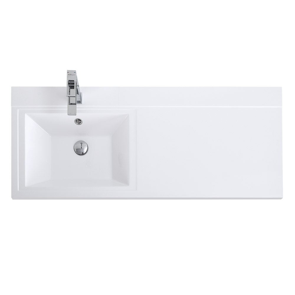 купить Раковина из литьевого мрамора, левосторонняя BB1200/480-LV-MR-L 