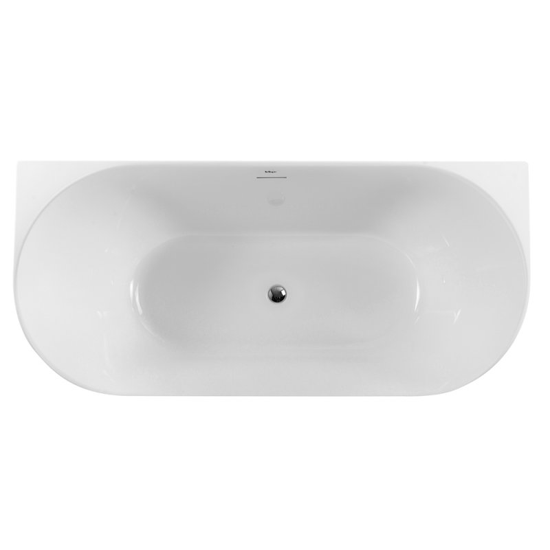 Ванна акриловая пристенная BelBagno BB412-1700-800