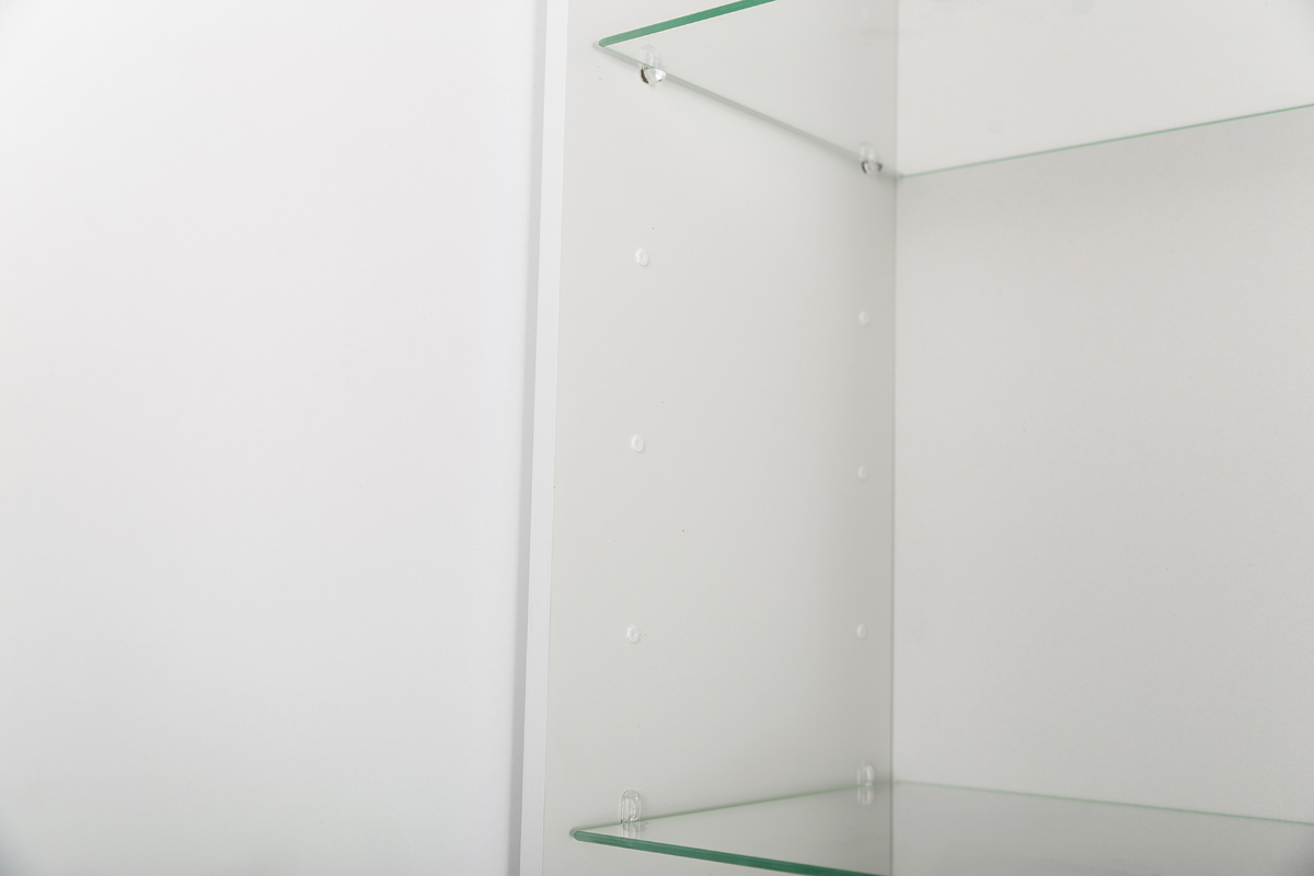 Пенал BelBagno DUE-1500-2A-SC-BL-P Bianco Lucido