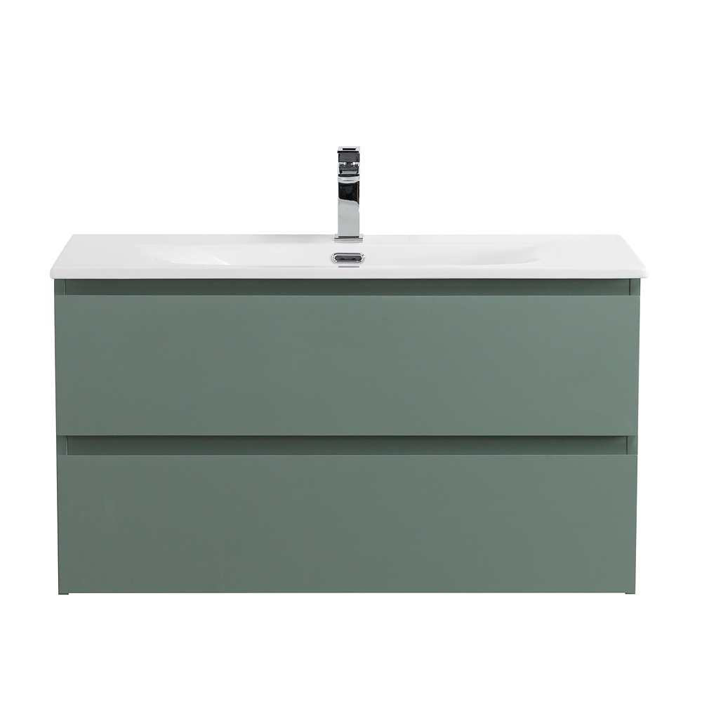 Тумба с раковиной подвесная BelBagno KRAFT-800-2C-SO-VO Еловый матовый, раковина белая BB-8099-80