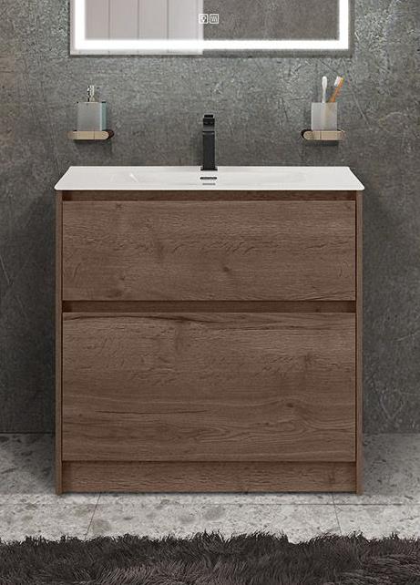 купить Тумба напольная с раковиной BelBagno KRAFT39-700/390-2C-PIA-RT 