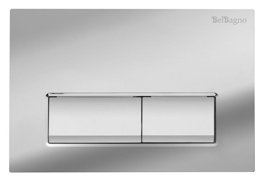 купить Кнопка смыва BelBagno BB-15R-CRM цвет хром 