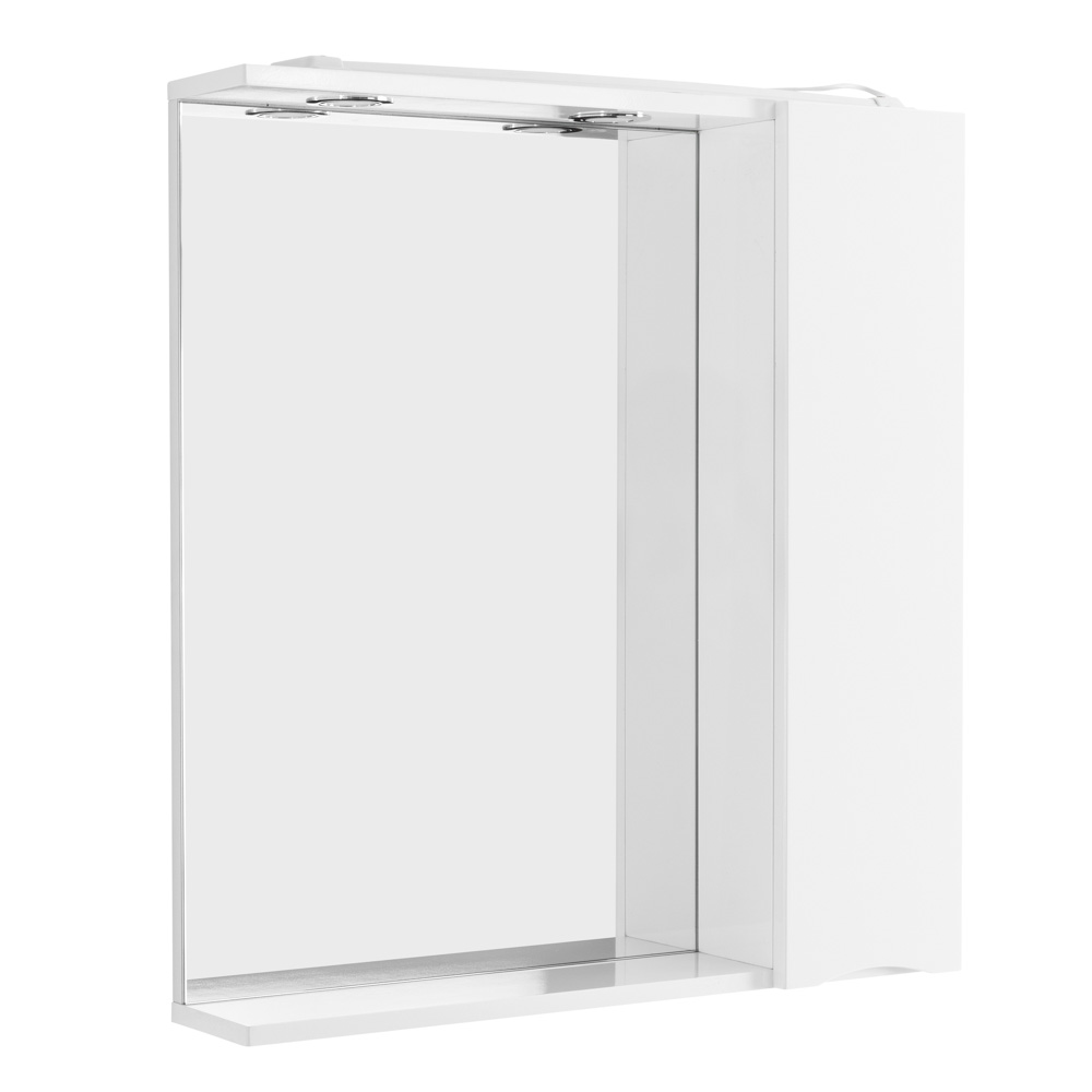 Зеркальный шкаф правосторонний BelBagno MARINO-SPC-600/750-1A-BL-P-R