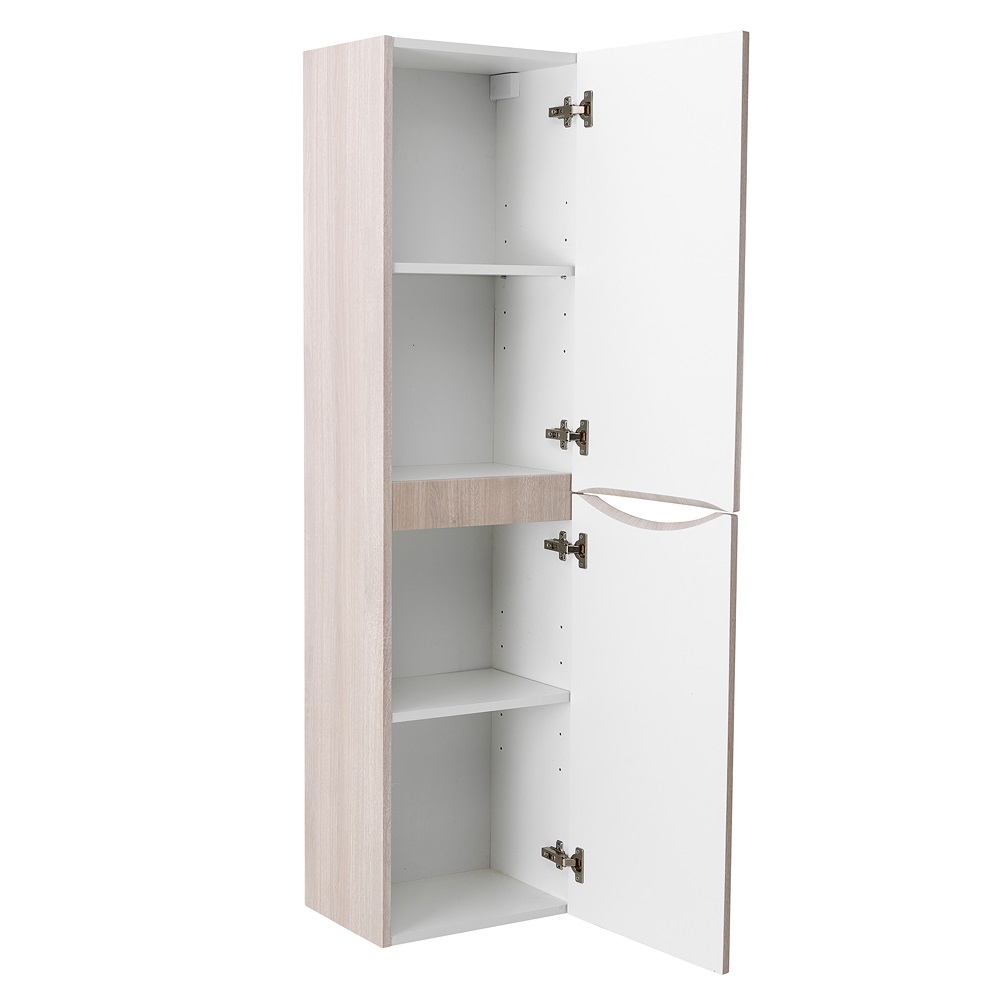 Пенал подвесной BelBagno FLY-MARINO-1500-2A-SC-RG-P-R правосторонний, Rovere Grigio