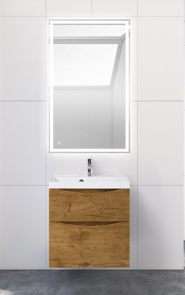 купить Тумба подвесная с раковиной BelBagno MARINO-H60-600-2C-SO-RN-P 