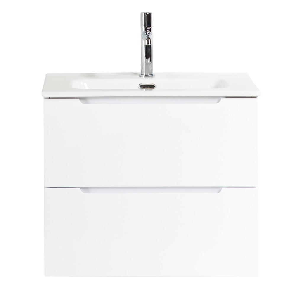 Тумба подвесная с раковиной BelBagno ETNA39-500/390-2C-SO-BL-P + BB500/390ETL