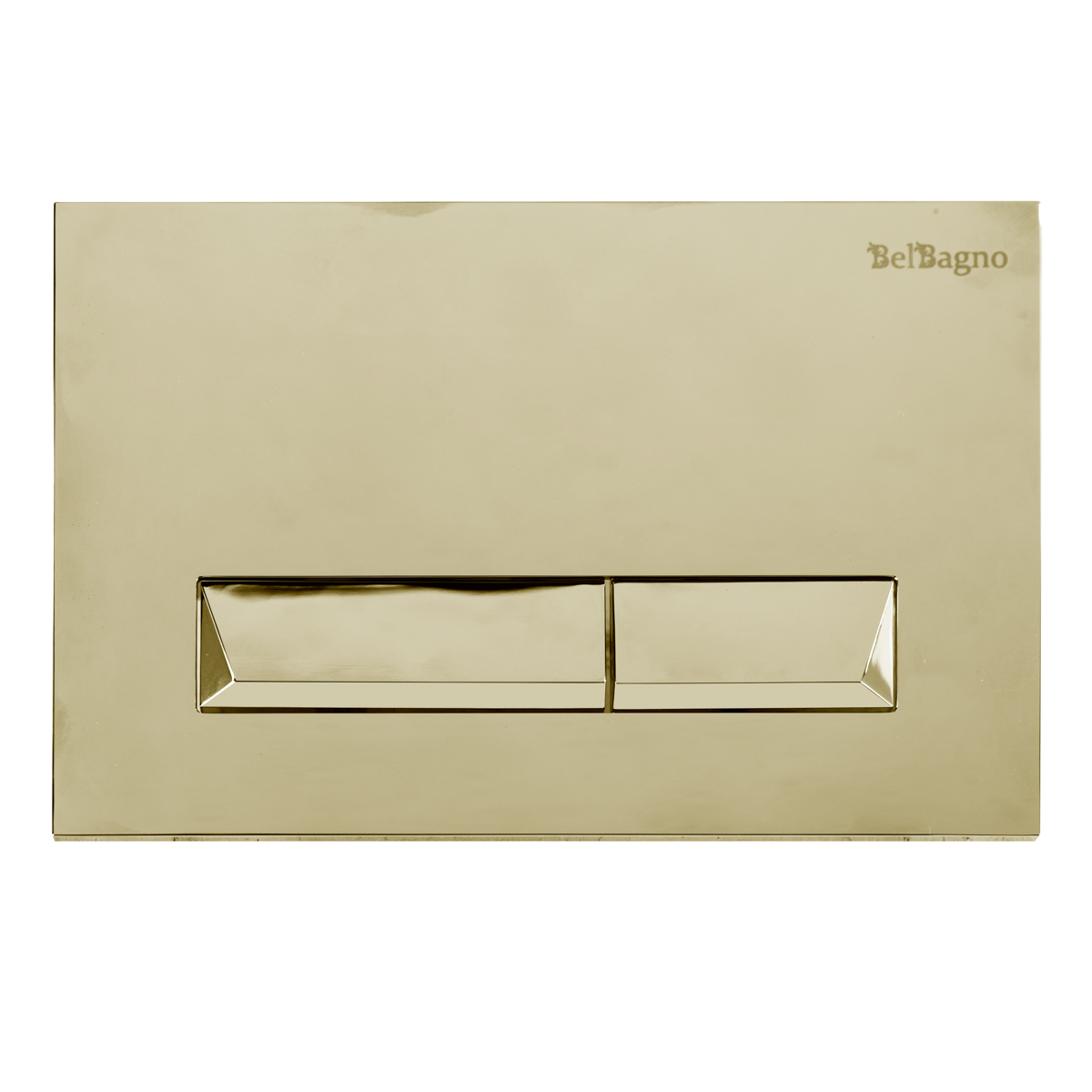 купить Кнопка смыва BelBagno MARMI BB013-MR-ORO, золото глянец 