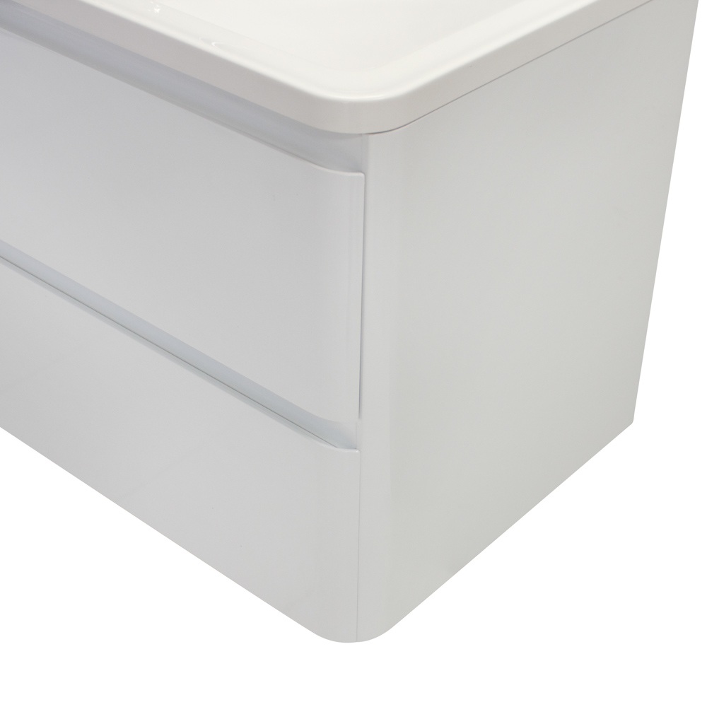 Тумба подвесная с раковиной BelBagno ALBANO-900-2C-SO-BL