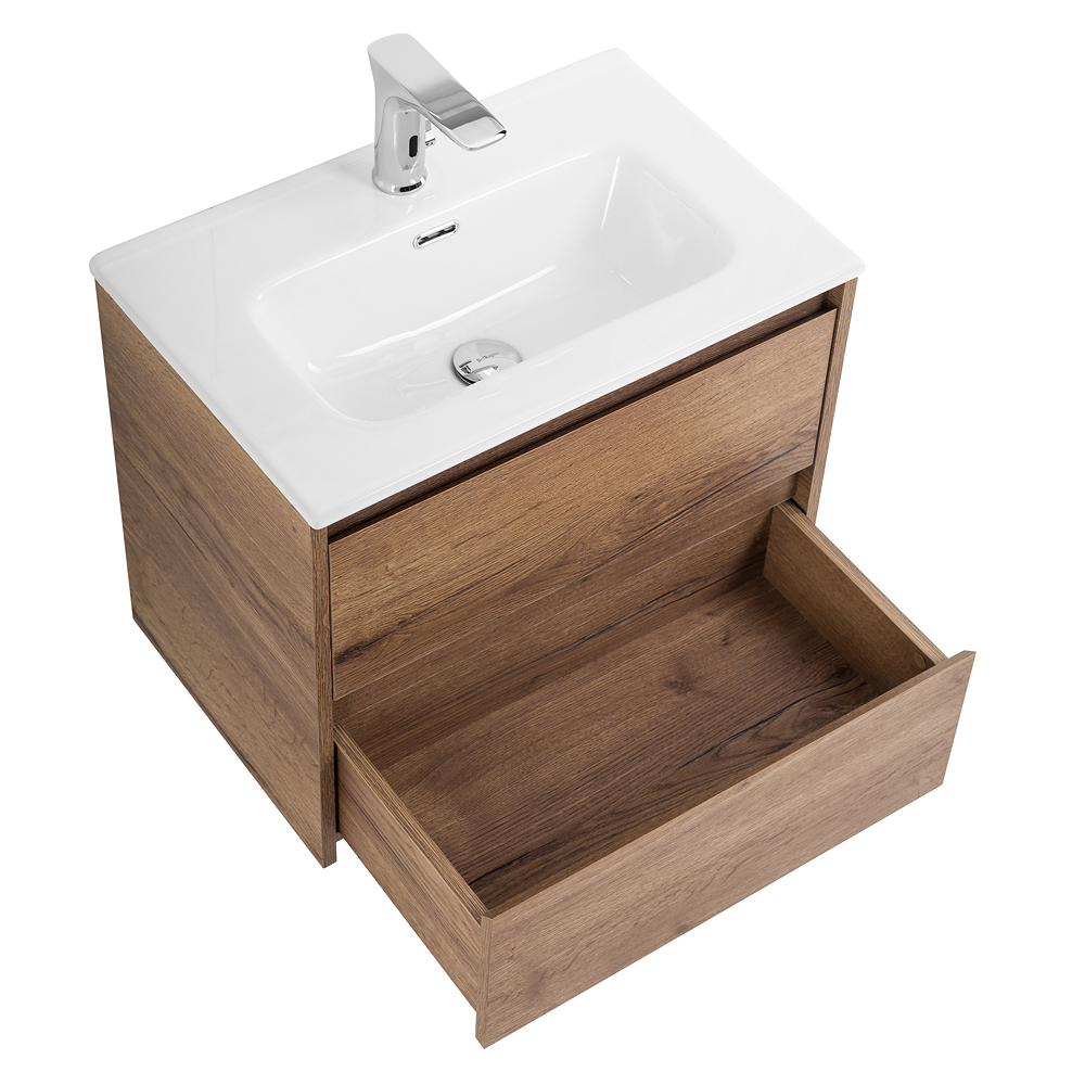 Тумба подвесная с раковиной BelBagno KRAFT 39-600/390-2C-SO-RT