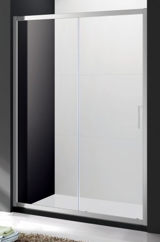 купить Душевая дверь Cezares MOLVENO-BF-1-120-C-Cr-IV, 120х195, профиль хром, стекло прозрачное 