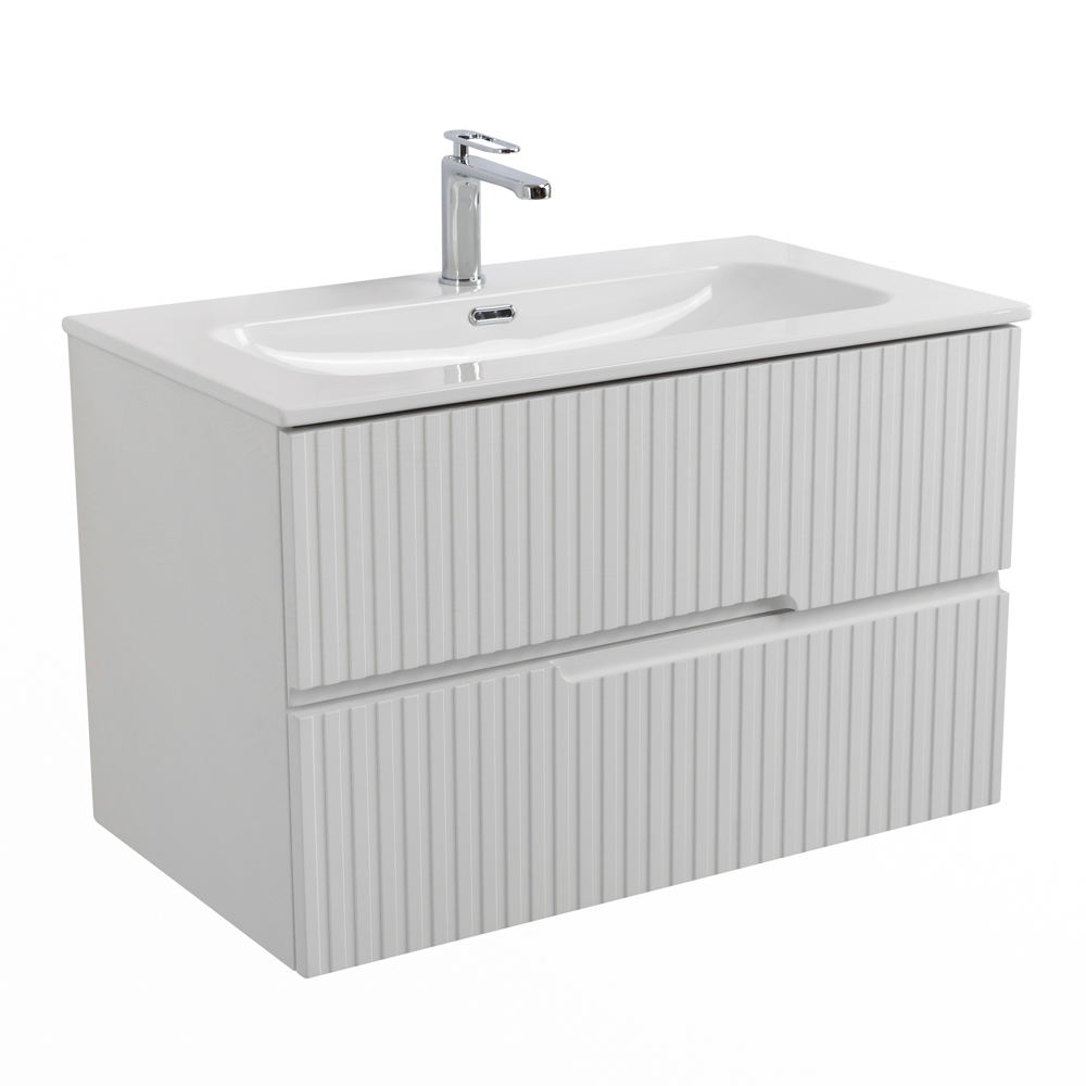 Тумба под раковину подвесная CEZARES DUET-N-800-2C-SO-FBS-P