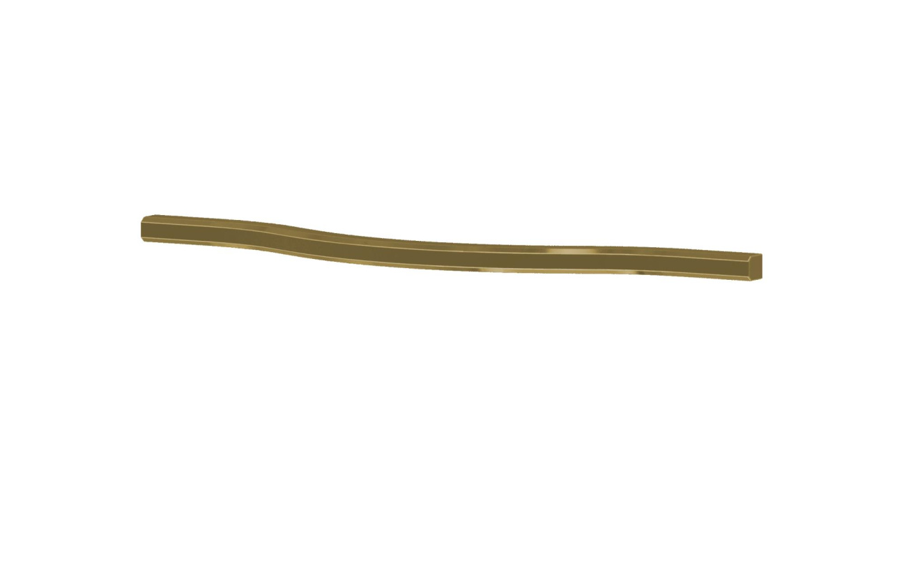 Ручка-скоба для шкафа или пенала Cezares TIFFANY 40391 ORO