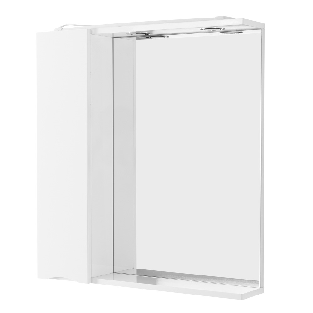 Зеркальный шкаф левосторонний BelBagno MARINO-SPC-700/750-1A-BL-P-L