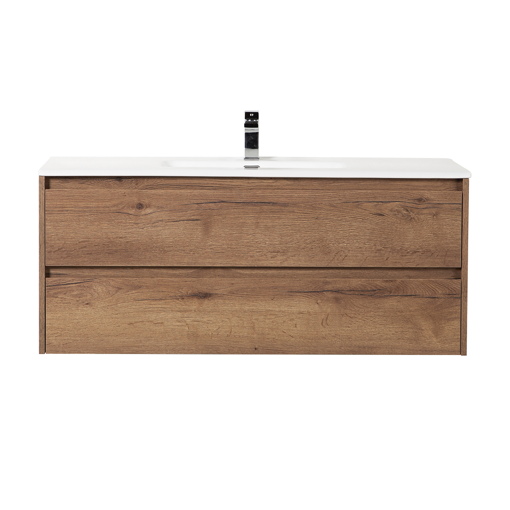 Тумба подвесная с раковиной BelBagno KRAFT-1200-2C-SO-RT