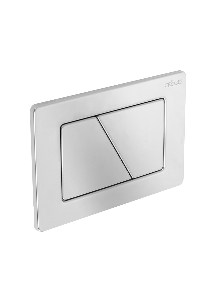 Кнопка смыва CEZARES CZR-210H-01-AF, матовый хром 
