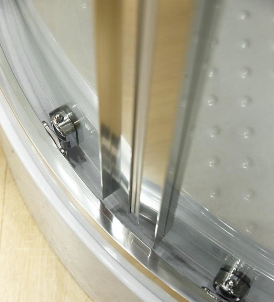 Душевой уголок BelBagno DUE-RH-2-100/80-C-Cr