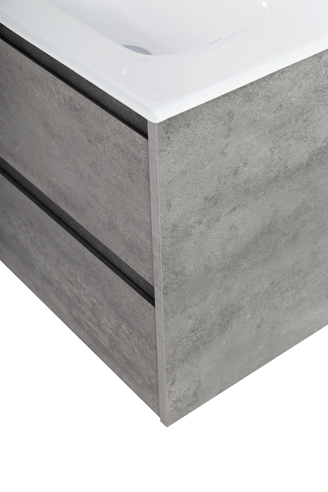 Тумба подвесная с раковиной BelBagno KRAFT 39-500/390-2C-SO-CG