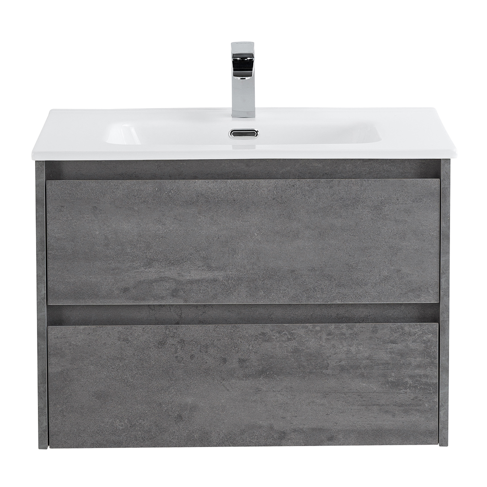 Тумба подвесная с раковиной BelBagno KRAFT-700-2C-SO-CG