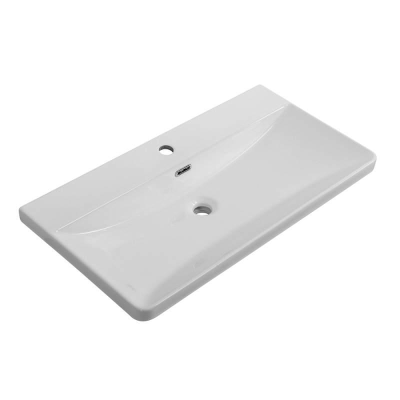 Раковина керамическая 80 см BELBAGNO BB-8076-3-80