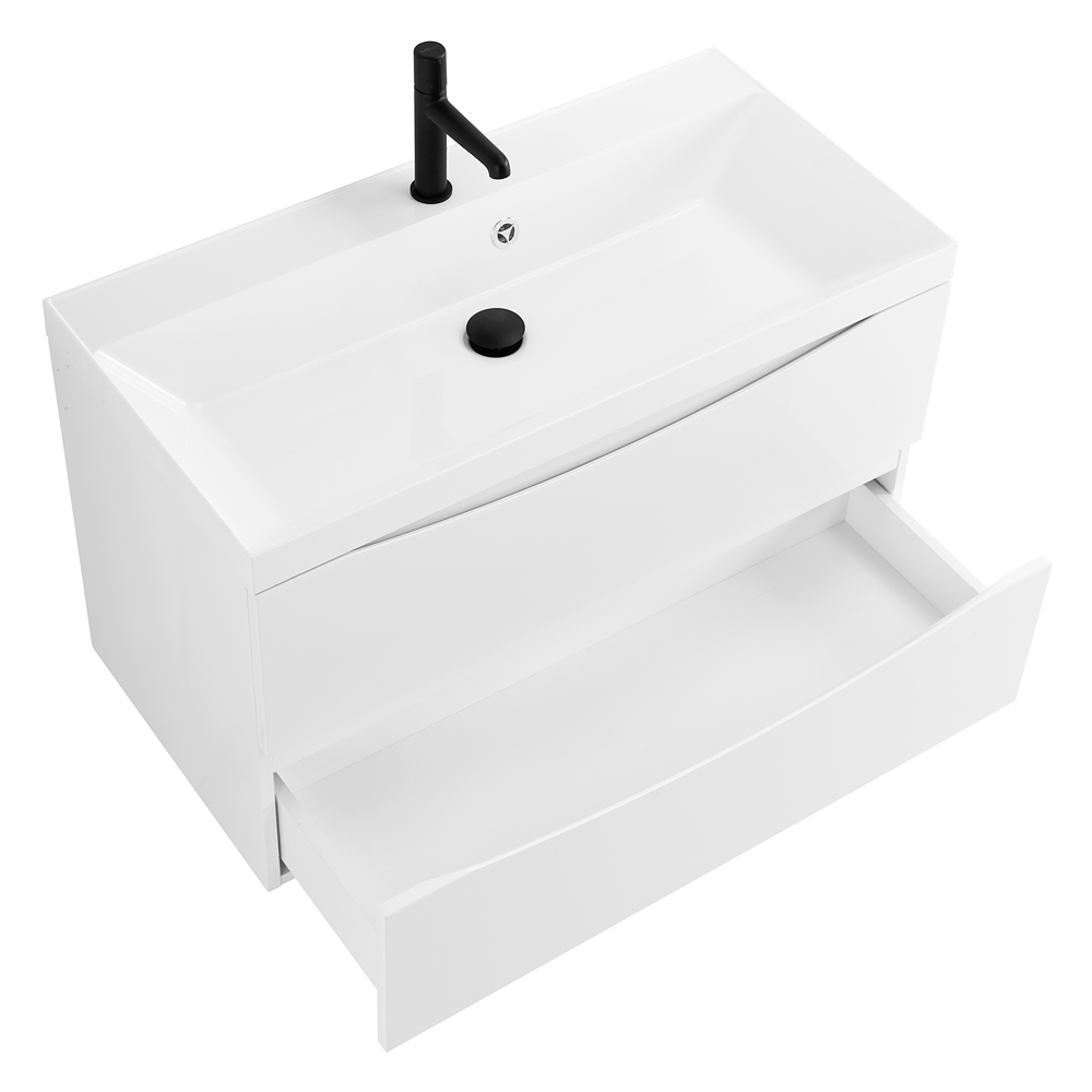 Тумба подвесная под раковину BelBagno MARINO-800-2C-SO-BL-P