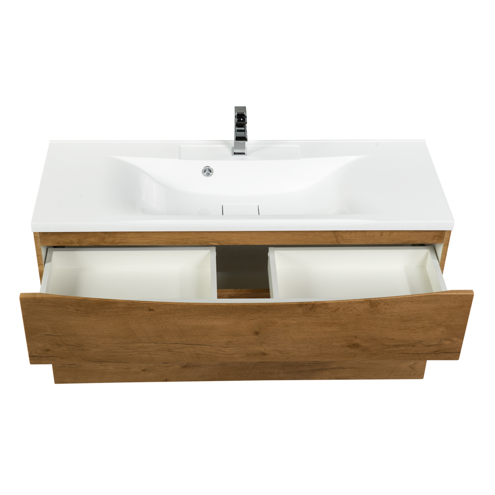 Тумба подвесная с раковиной Belbagno MARINO-H60-1200-2C-SO-RN-P