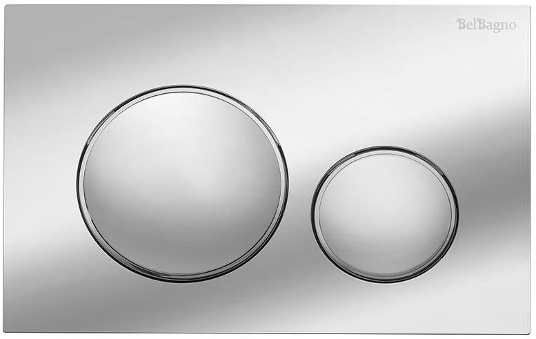 купить Кнопка смыва BelBagno BB-17C-CRM цвет хром 