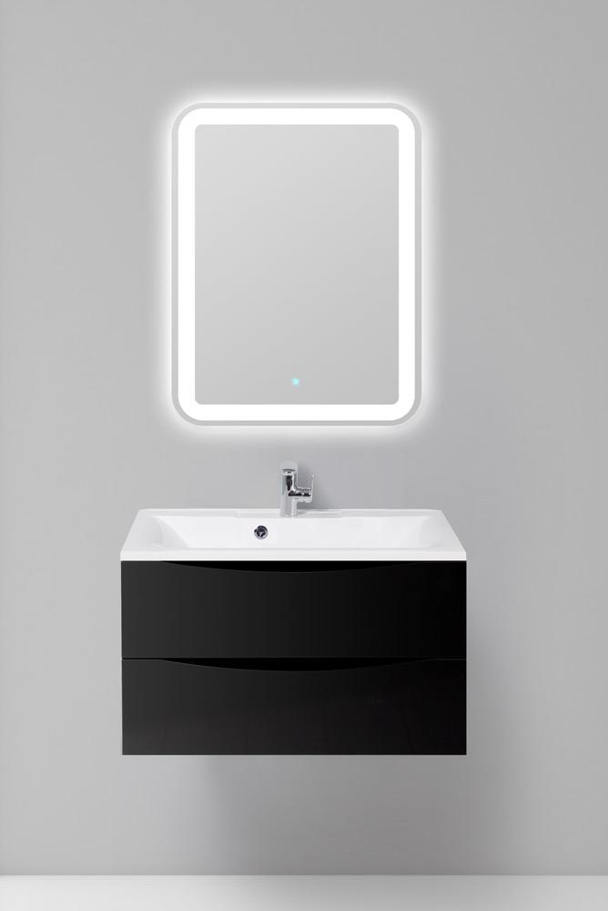 купить Тумба подвесная с раковиной BelBagno MARINO-1000-2C-SO-NL-P 