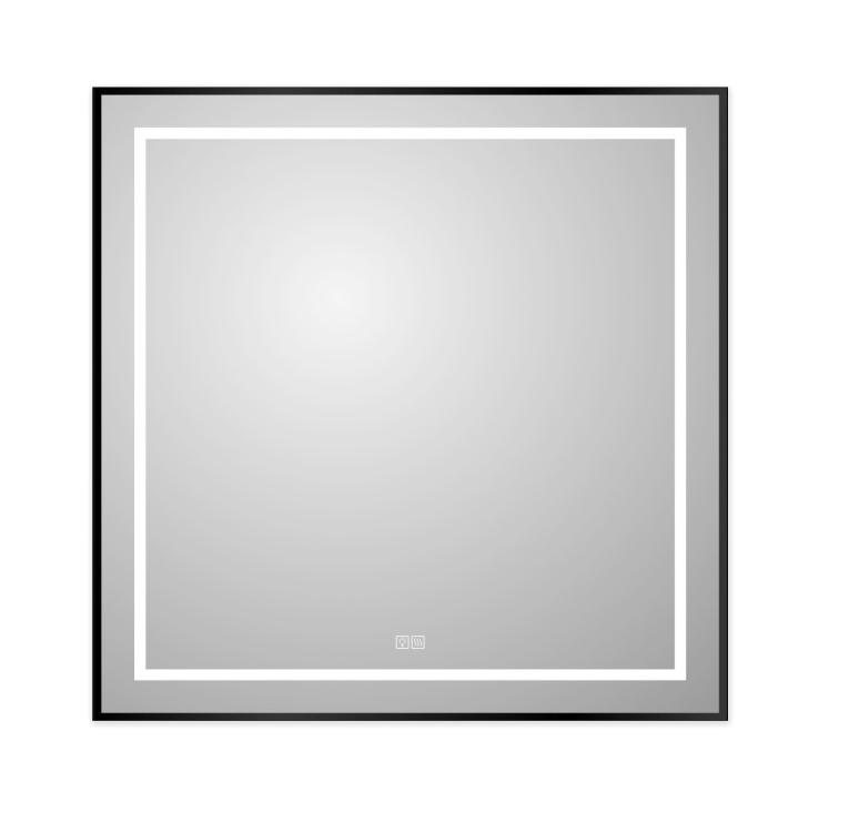 Зеркало BelBagno SPC-KRAFT-900-800-LED-TCH-WARM-NERO