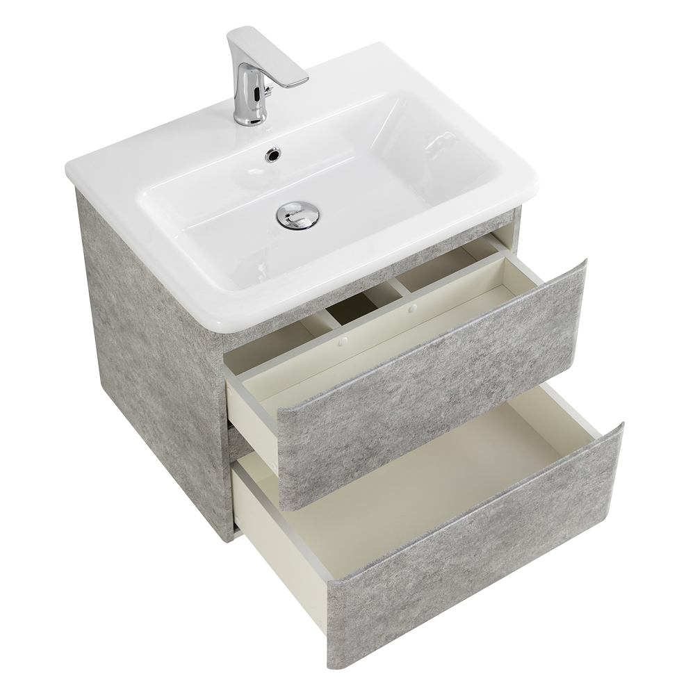 Тумба подвесная с керамической раковиной BelBagno ALBANO-CER-500-2C-SO-CVG