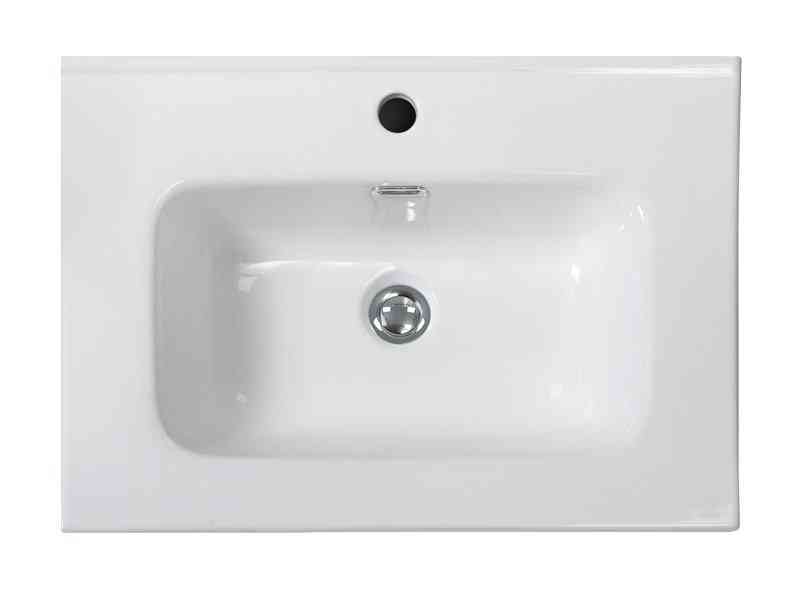 Тумба с раковиной подвесная BelBagno KRAFT-700-2C-SO-VO Еловый матовый, раковина белая BB700ETL