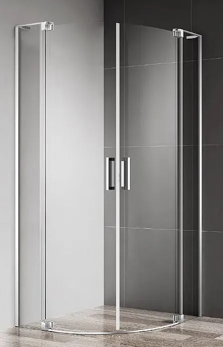 Душевой уголок Cezares SLIDER-R-2-80/90-C-Cr