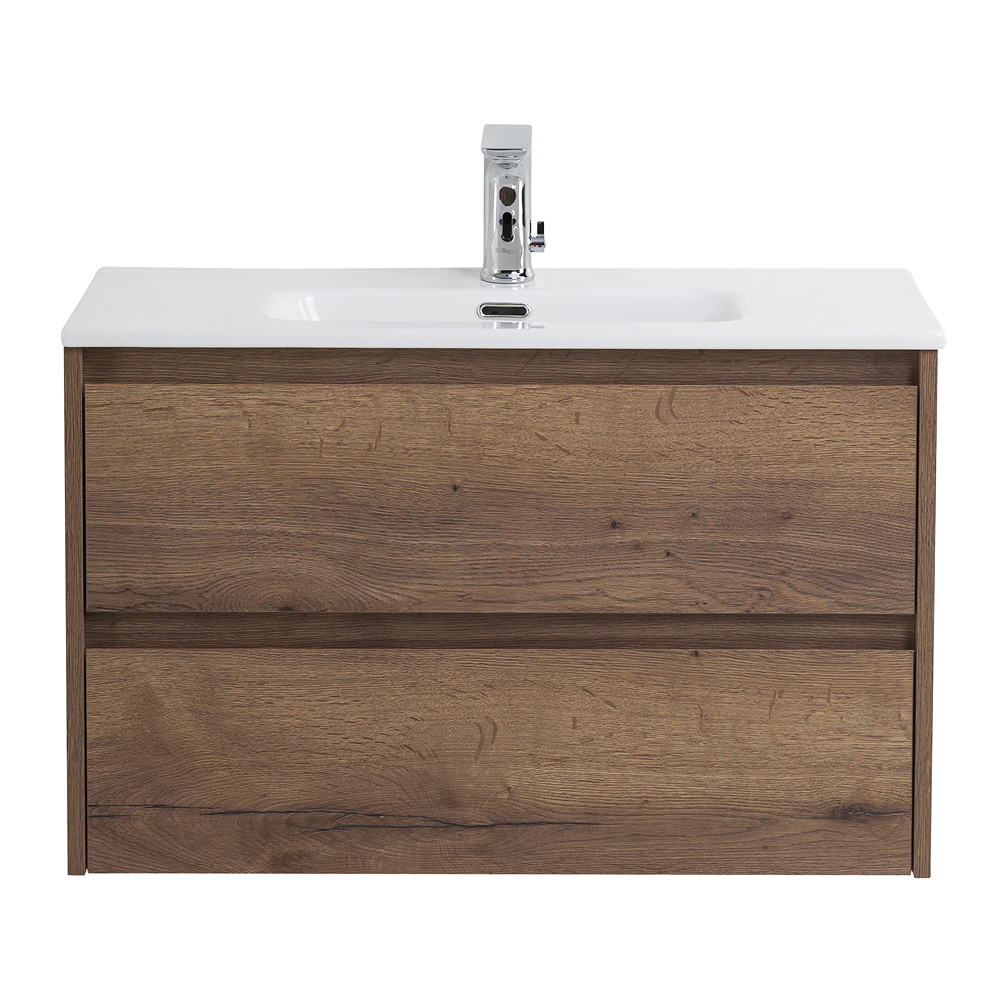 Тумба подвесная с раковиной BelBagno KRAFT 39-800/390-2C-SO-RT