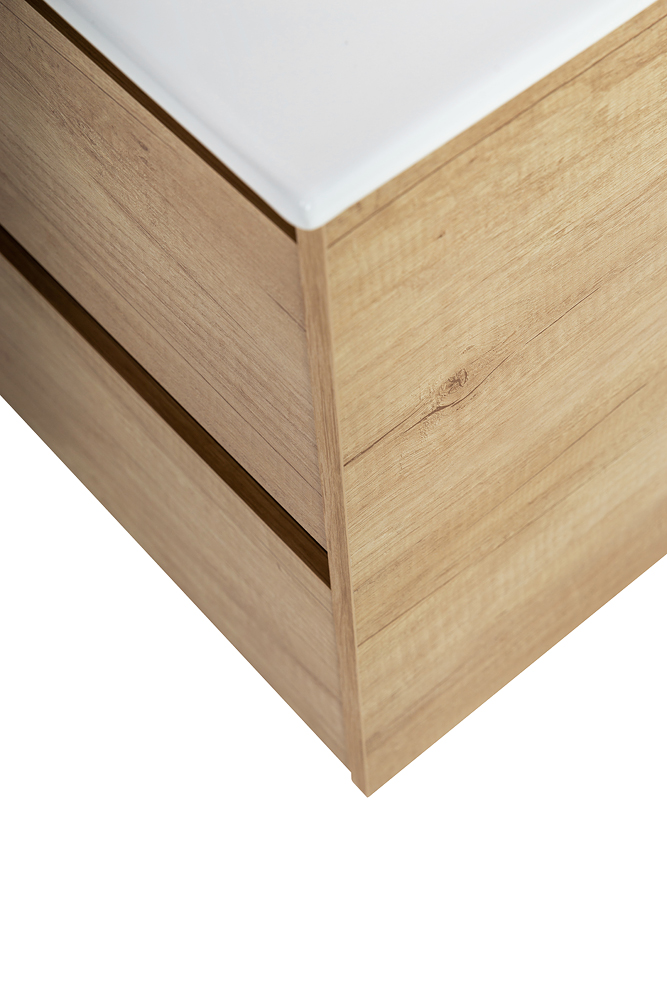 Тумба подвесная с раковиной BelBagno KRAFT 39-600/390-2C-SO-RNN