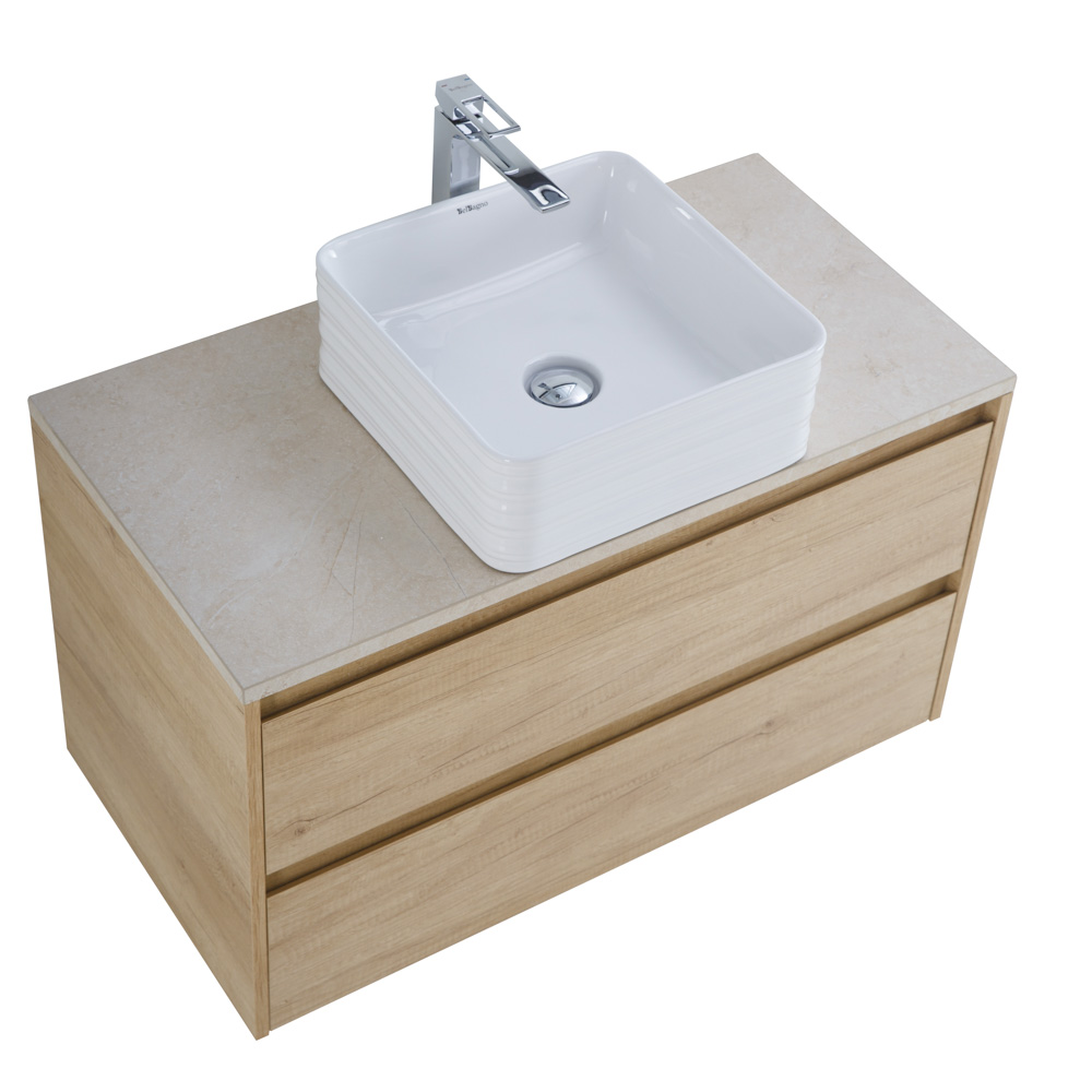 Тумба подвесная под столешницу BelBagno KRAFT-800-2C-SO-RNN