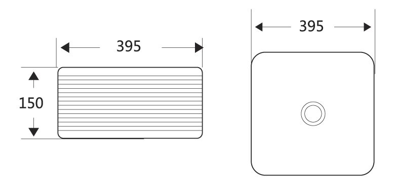 Раковина накладная BelBagno BB1421