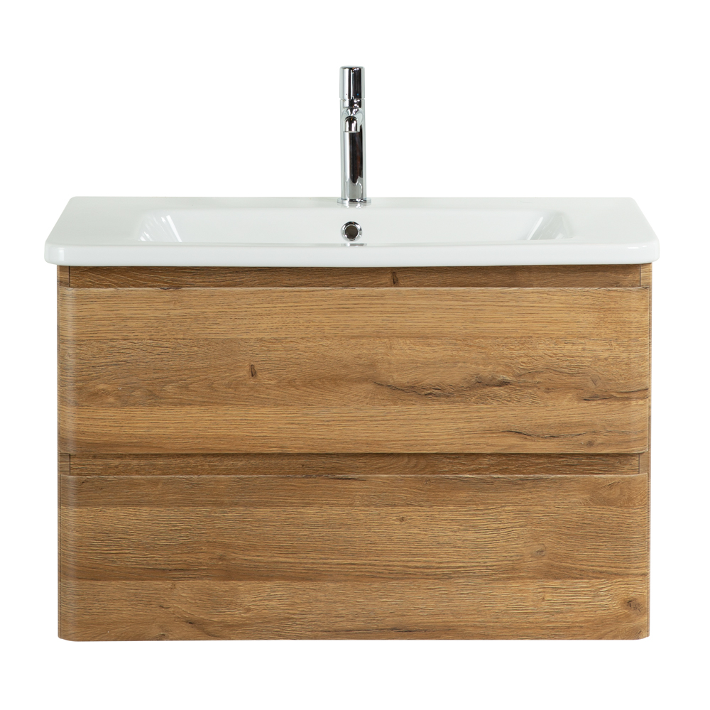 Тумба подвесная с керамической раковиной BelBagno ALBANO-CER-800-2C-SO-RR